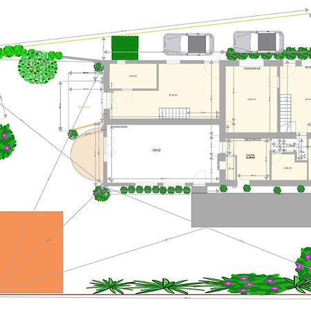 La Glycine Villa Fouesnant Kültér fotó